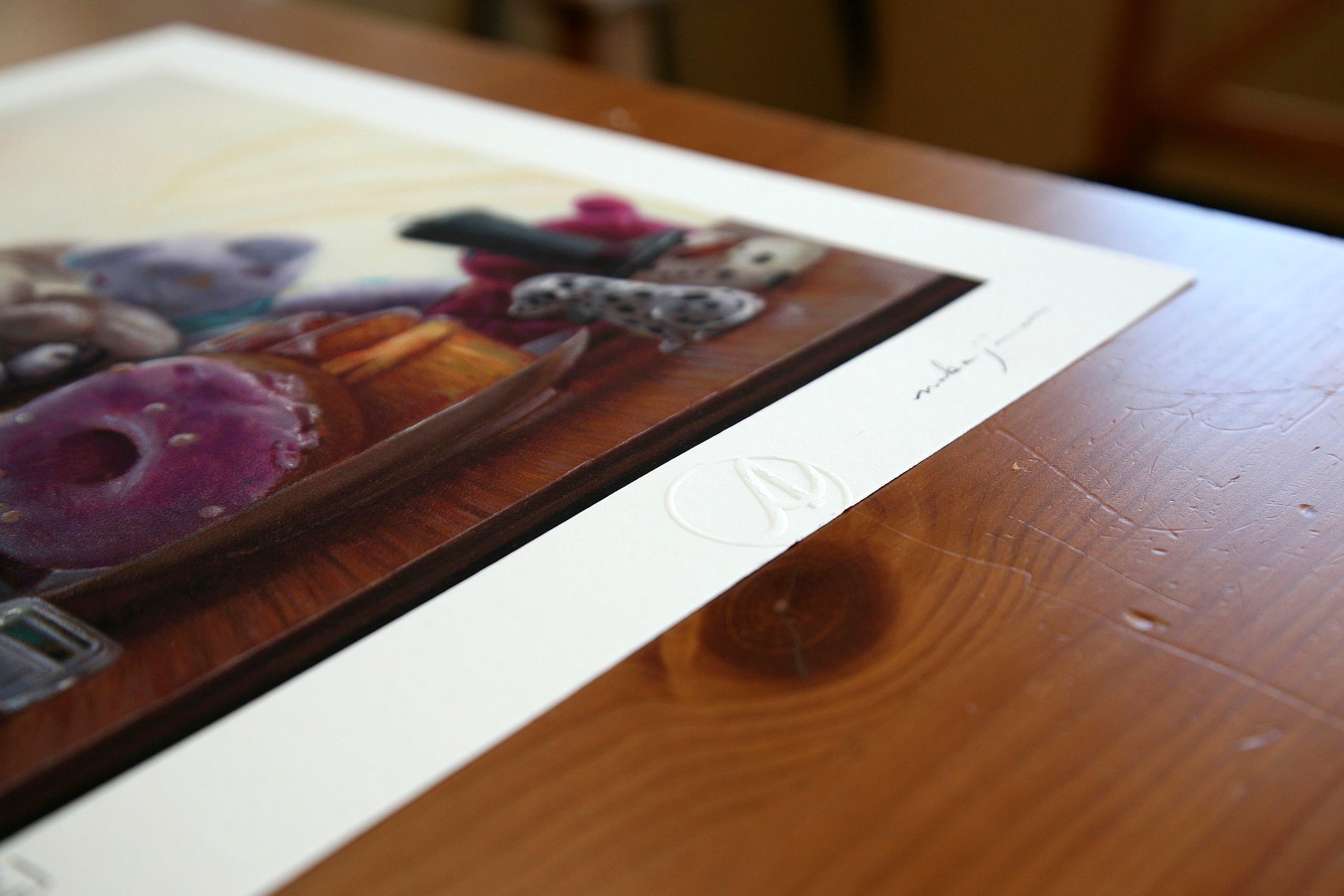 匿名の地平線-ver.blue-」版画作品 | 中島健太オンラインショップ