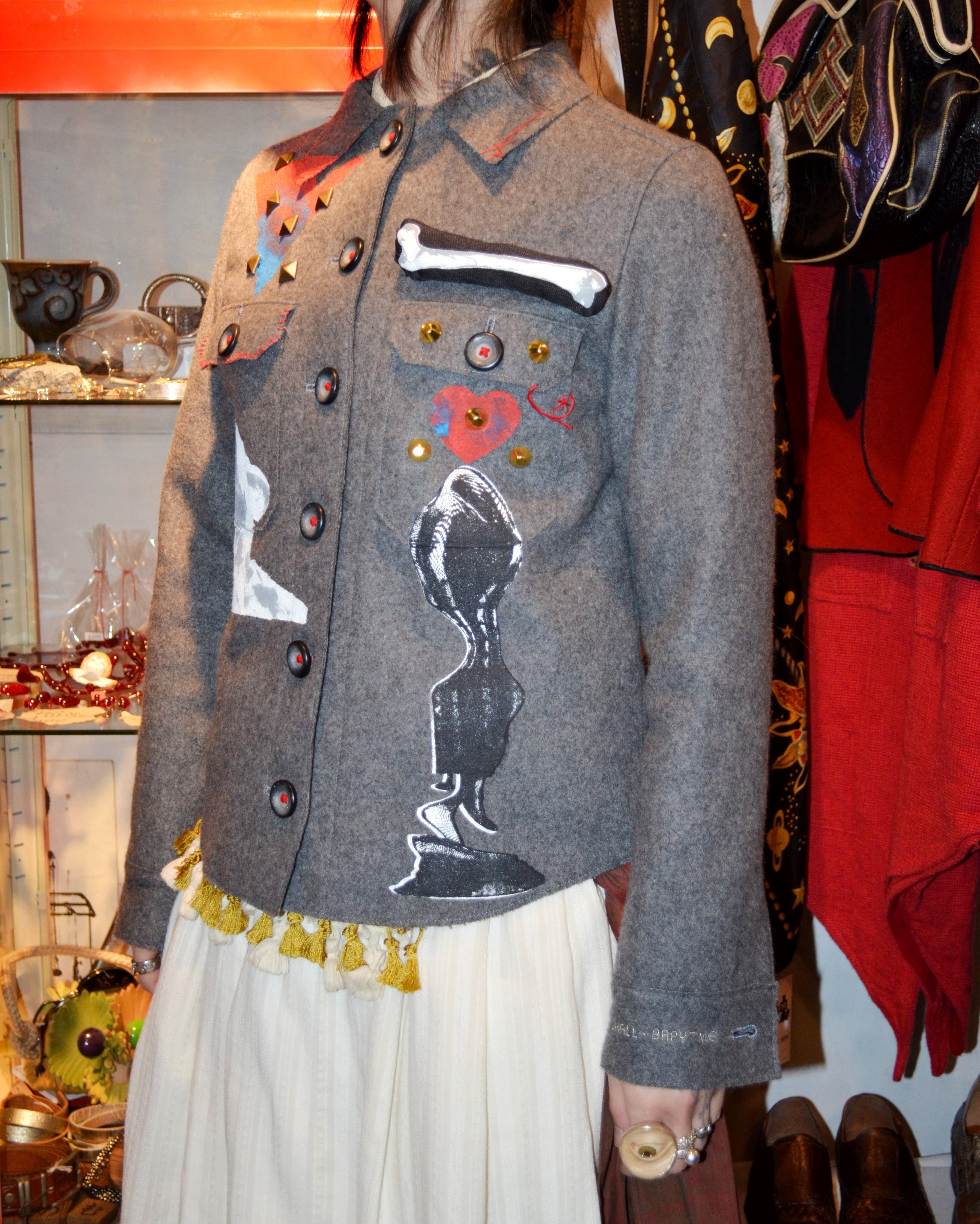 【sainen】2000's "BAPY by Bape" Wool Jacket