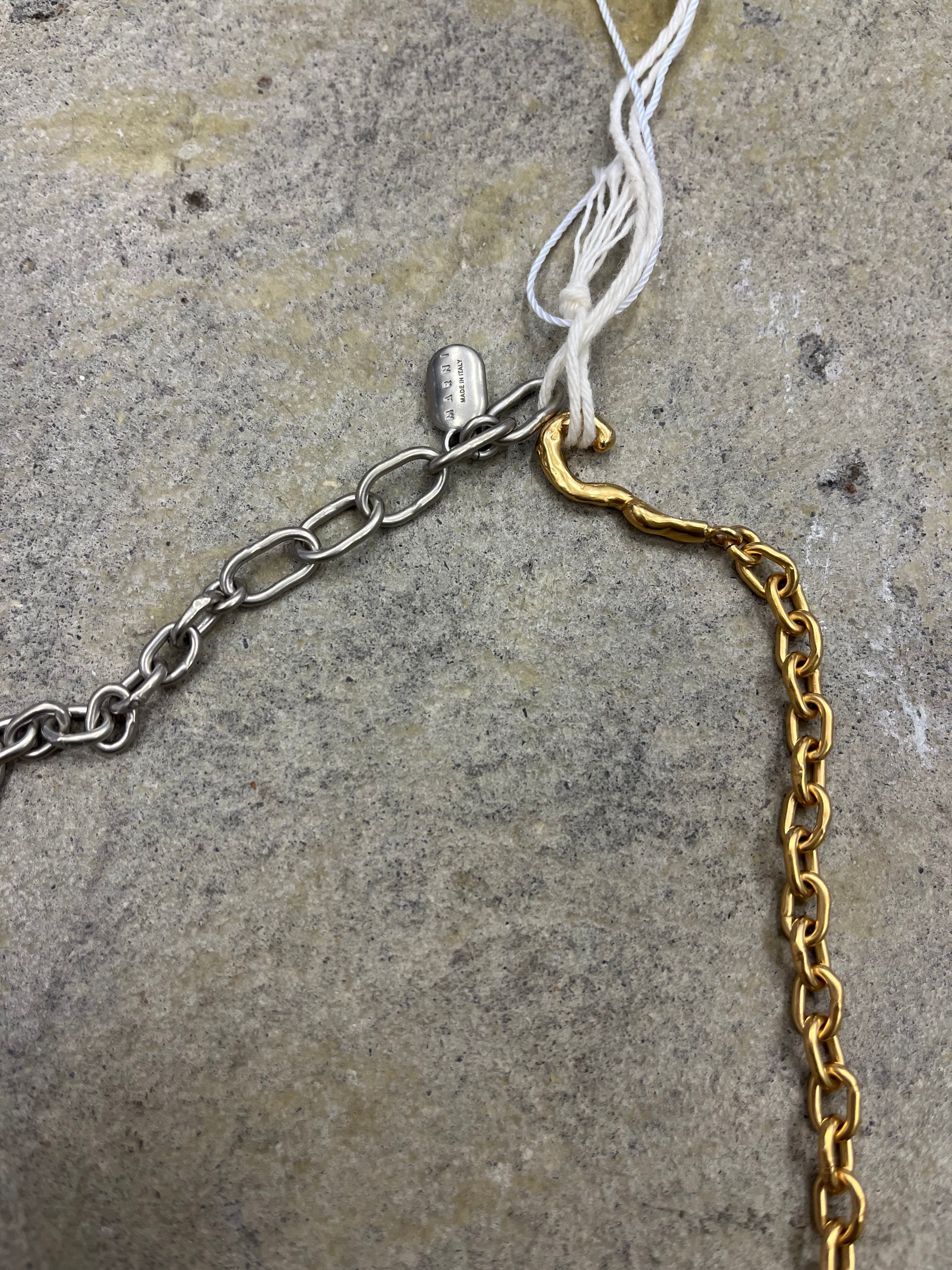 【関税&送料込み】Marni Jewellery MARNI | NECKLACE | SILVER&GOLD | HOWDAY