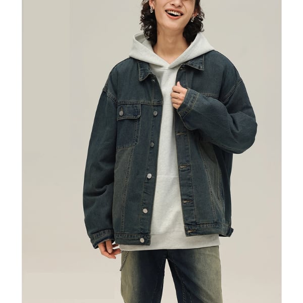 Front pocket design jacket P231