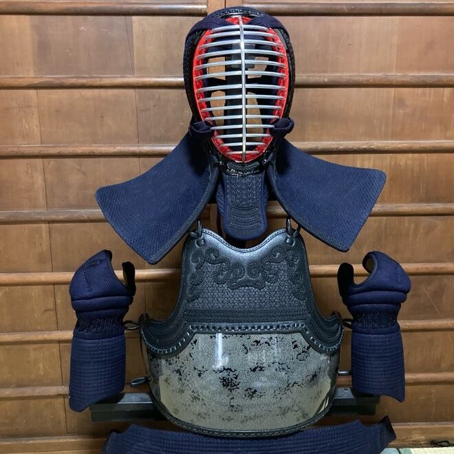 剣道面 1.2分手刺し 72cm 手刺 面 面○黒耀1.2分手刺し[ 剣道面 1.2分手刺し 72cm 手刺 面 面○黒耀1.2分手刺し[