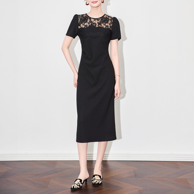 Race  Tight Silhouette One Piece  　00141