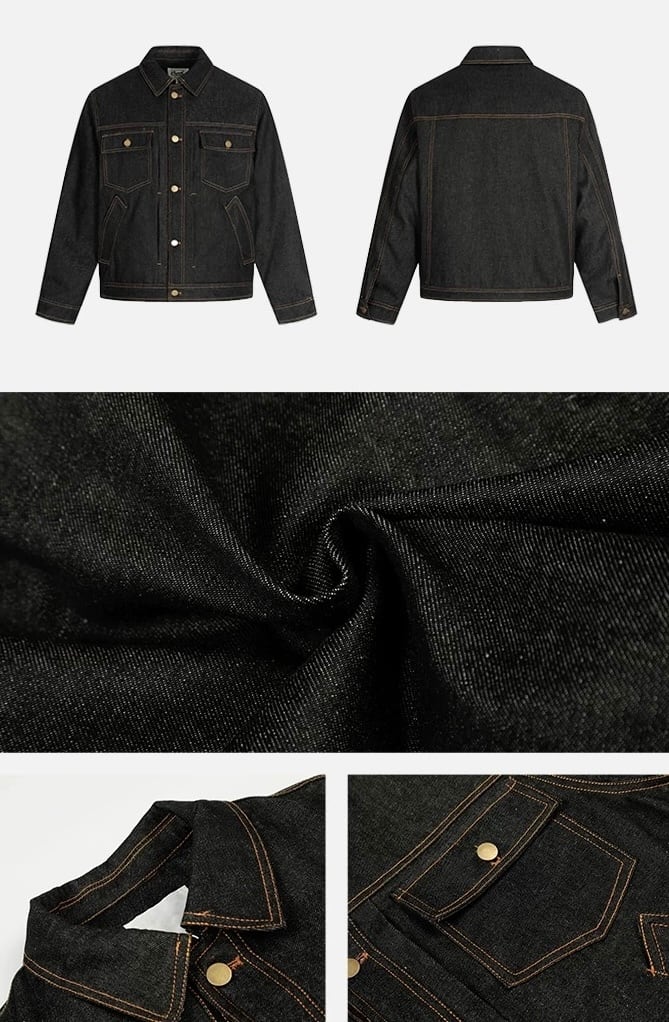 キルティングデニムジャケット / QUILTED DENIM JACKET | INOCENCE