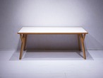 Anonymous Dining Table / 北欧 モダン ダイニングテーブル ナチュラル メラミントップ ホワイト テーブル / 関連:アクタス ウニコ イデー