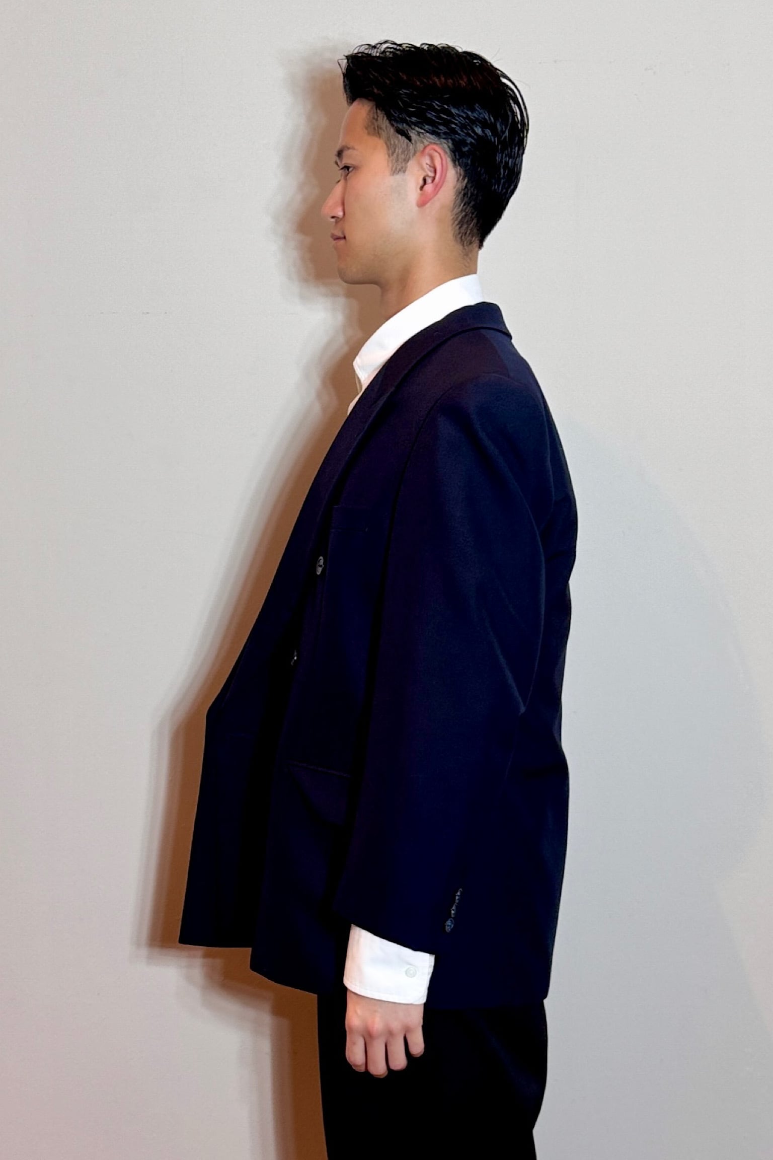 FESTIVE TURO TAILOR ネイビーダブルジャケット | DROOMTUIN_VINTAGE