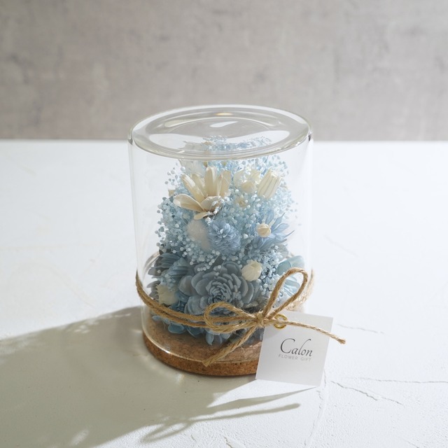 【ライトブルー】ボトルフラワー Mサイズ BM-36≪限定１点≫