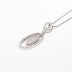 ダイヤモンド デザインネックレス K18(WG) / 0.500ct