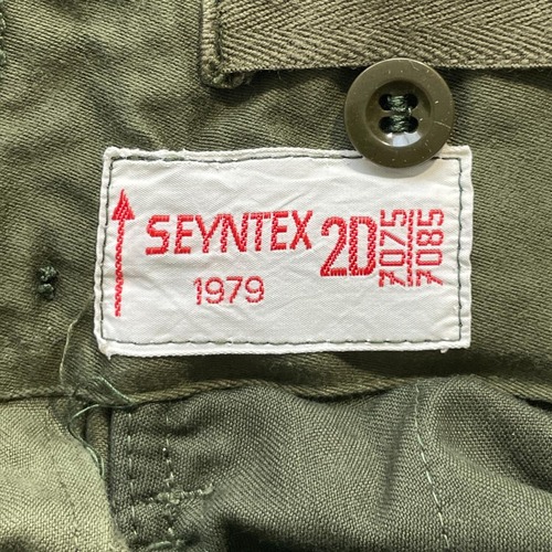 70-80s ベルギー軍 実物 m64 非対称ポケット 2D w30 詳細写真2