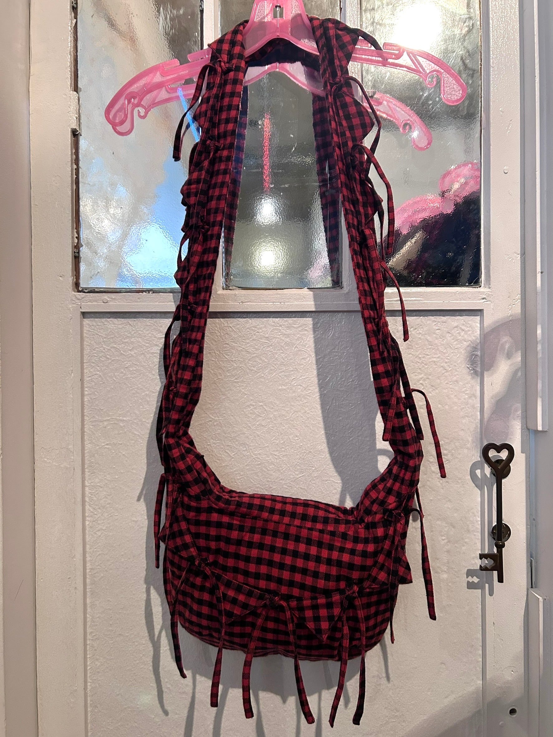 STRONGTHE mini talisman bag / red