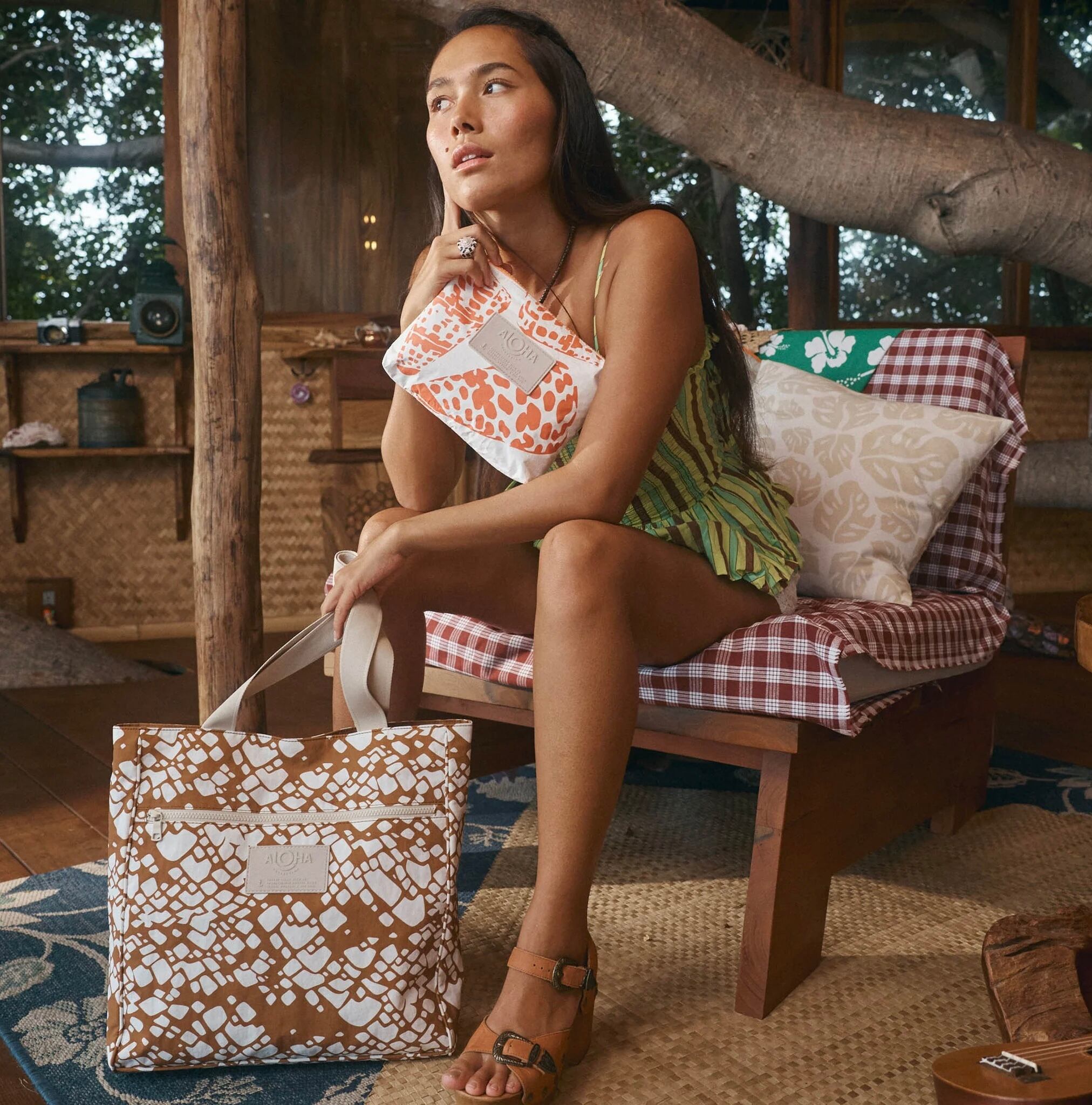 アロハコレクション/ALOHACOLLECTION】KEEP IT LIGHT DAILY TOTE