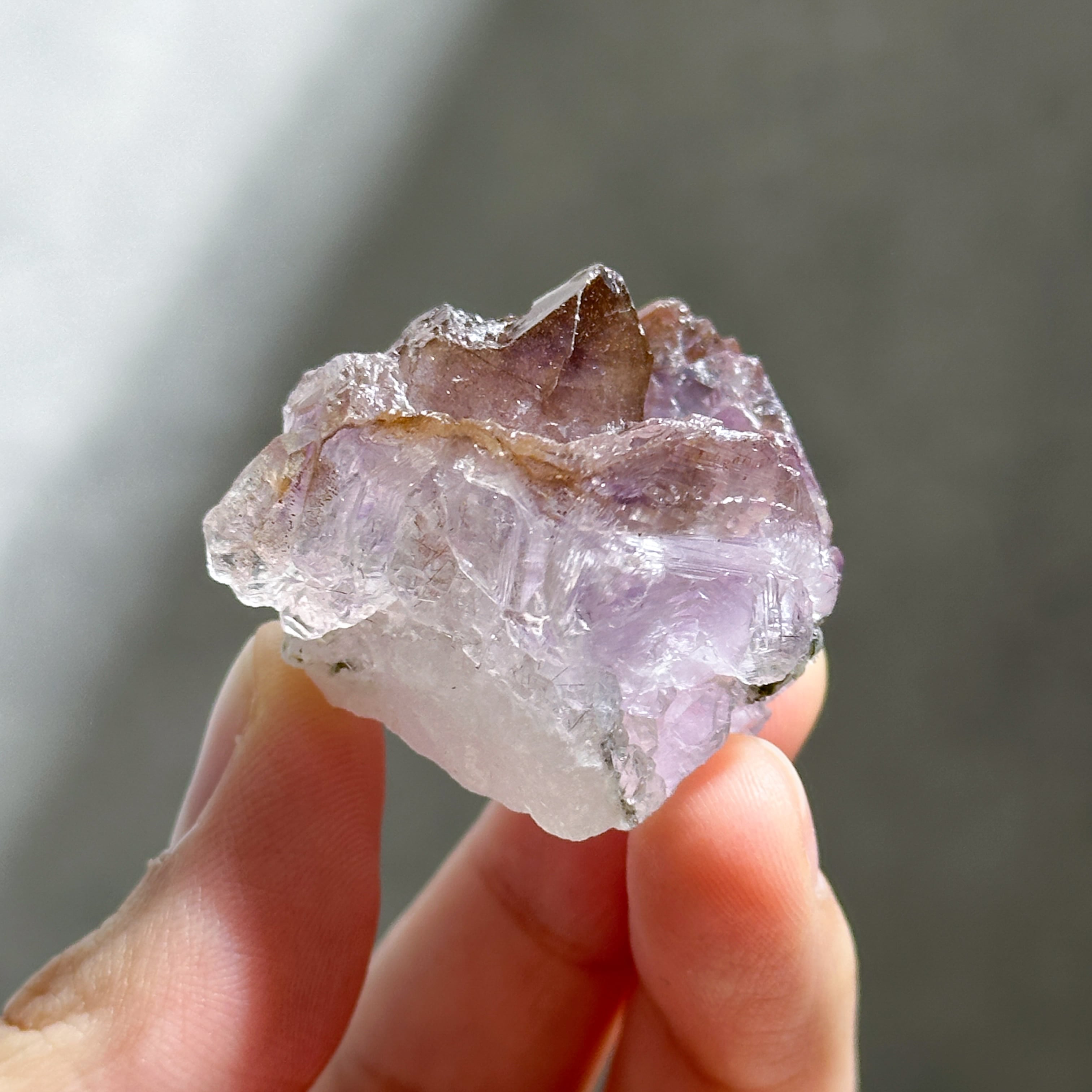 インド・カルール産アメジスト クラスター21◇ Amethyst ◇天然石