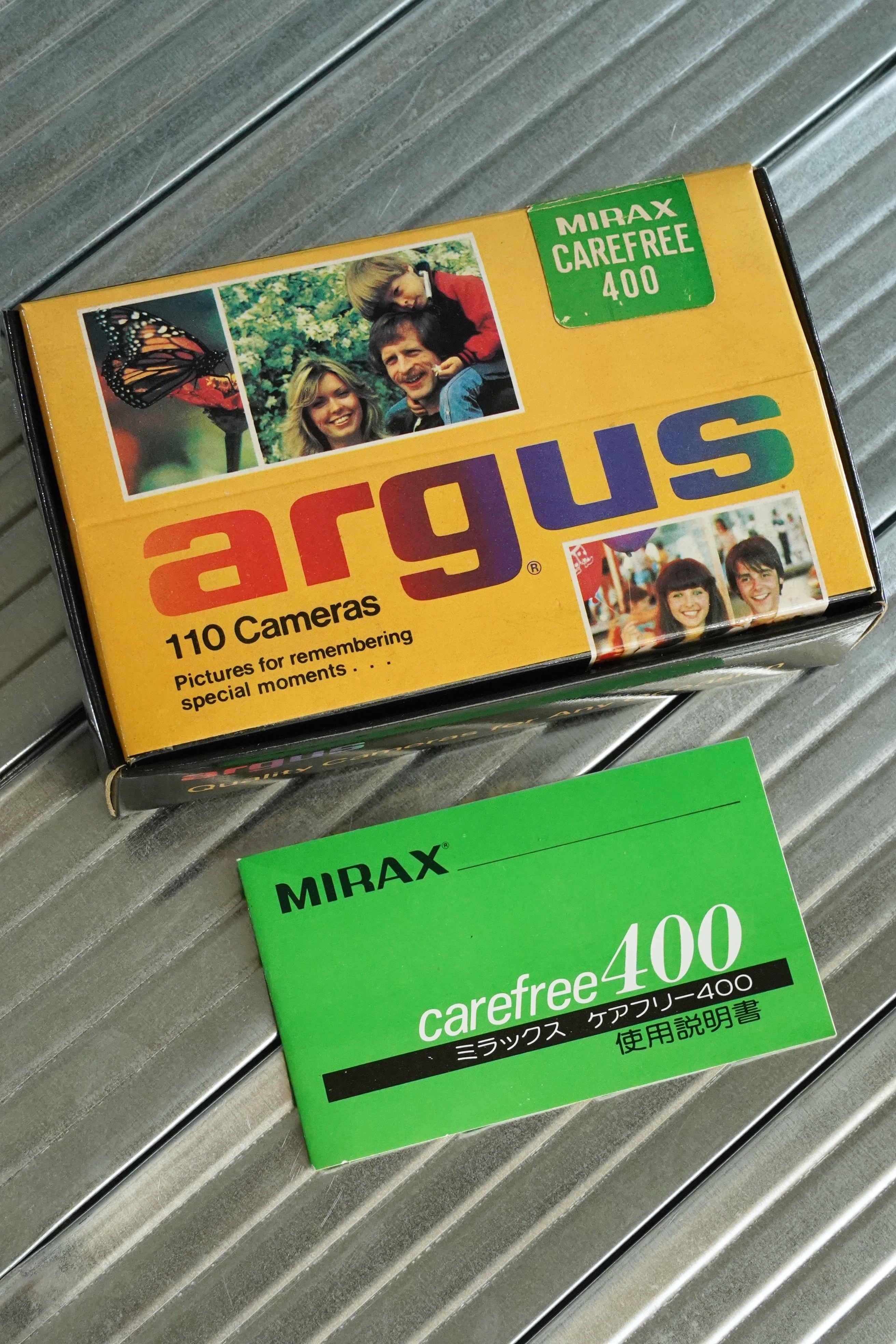Argus × MIRAX Carefree 400｜110フィルムカメラ アーガス