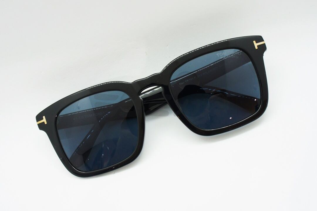 TOM FORD サングラス Dax TF751-F 01V 偏光レンズ スクエア フレーム メンズ レディース メガネ おしゃれ アジアンフィット  トムフォード