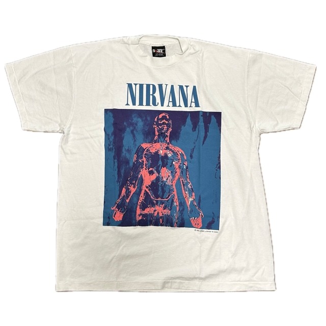 9604 NIRVANAブートT ロックTシャツ 半袖 両面プリント XL