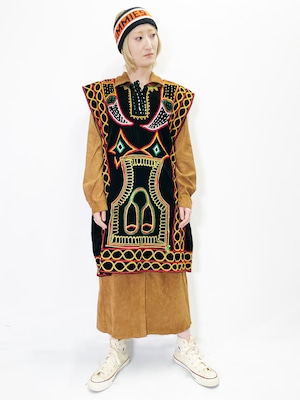 Old Bamanda Embroidered Traditional Top