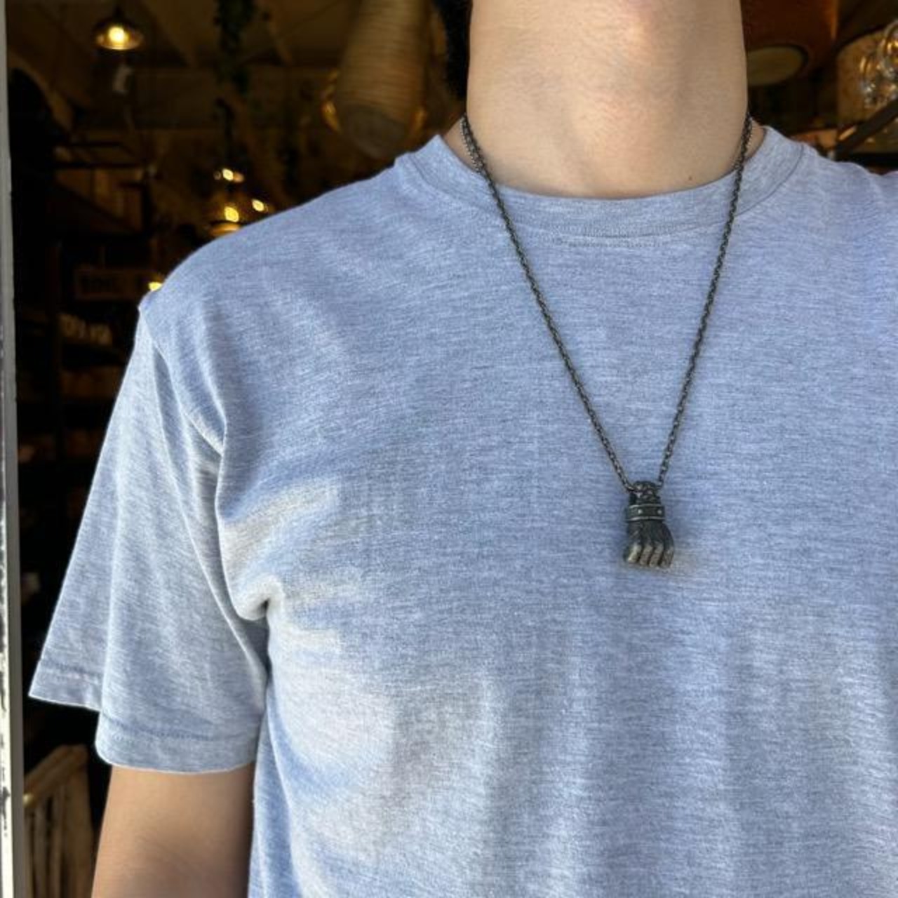 TOPANGA Men's ゾウのバスケ Tシャツ グレー ファッション メンズ カットソー 半袖 プリントTシャツ
