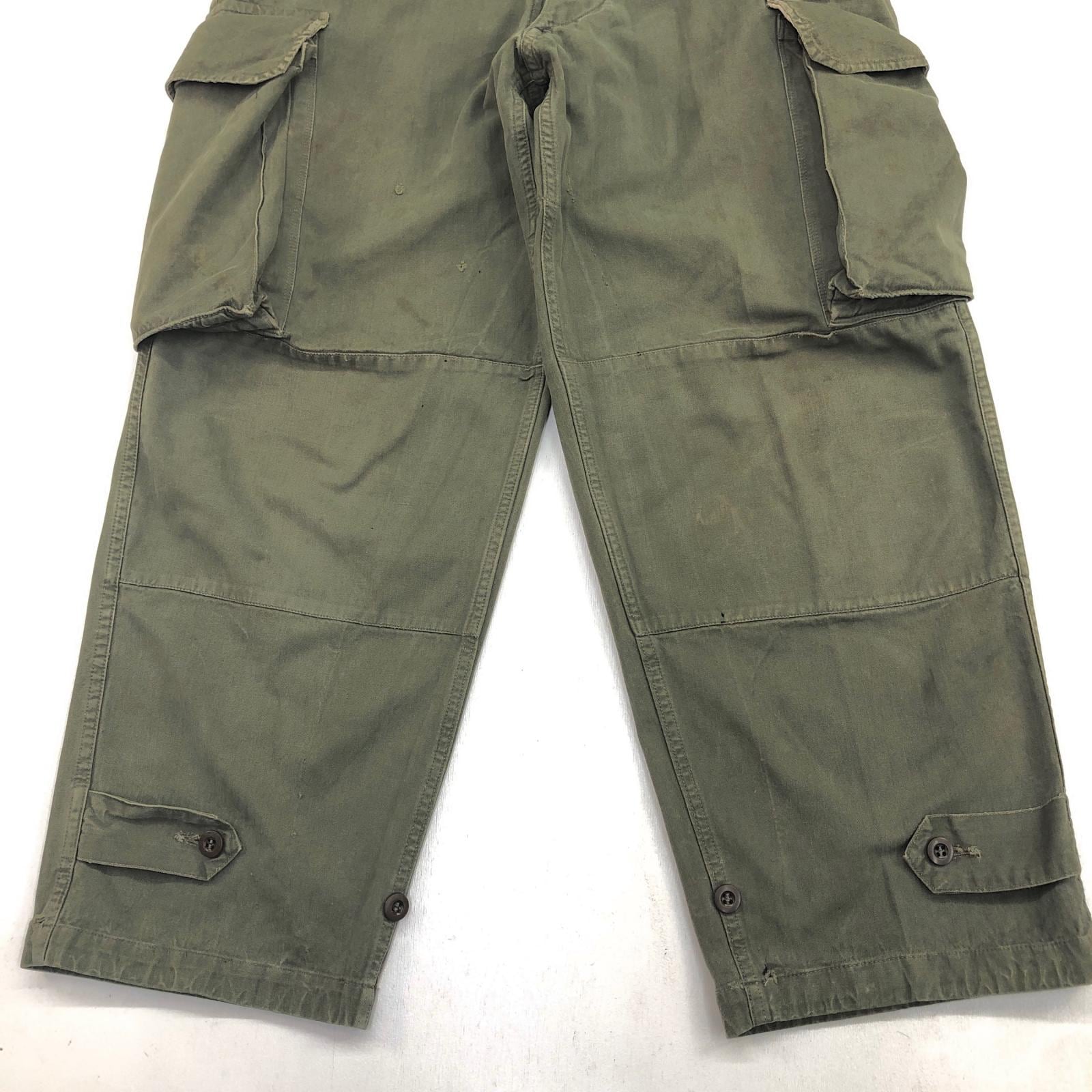 FRENCH ARMY フランス軍 60年代 M-47 カーゴパンツ 後期型 むきだし 1