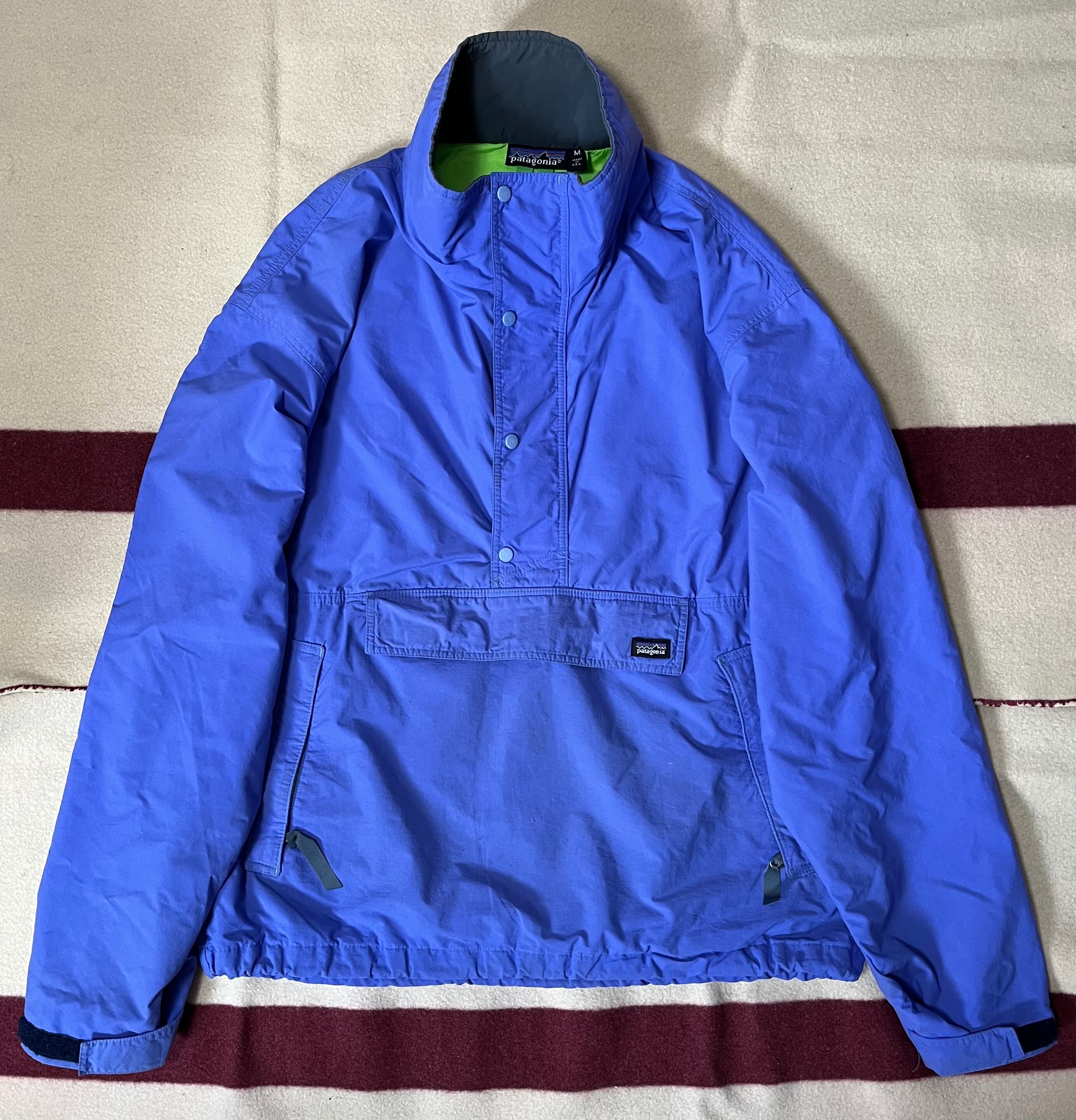 古着 80年代 ったらしい パタゴニア Patagonia デカタグ フリースプル  