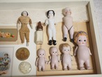 青い瞳のビスクドール ドイツ製(ペイントロスあり) 画像18