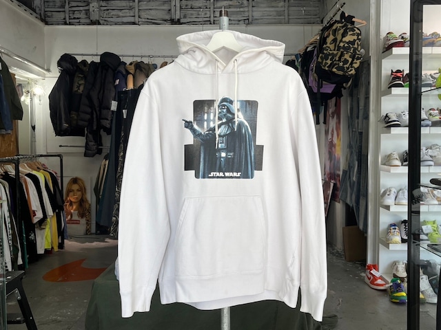 X-LARGE × STAR WARS P/O HOODIE DARTH VADER WHITE LARGE 76289