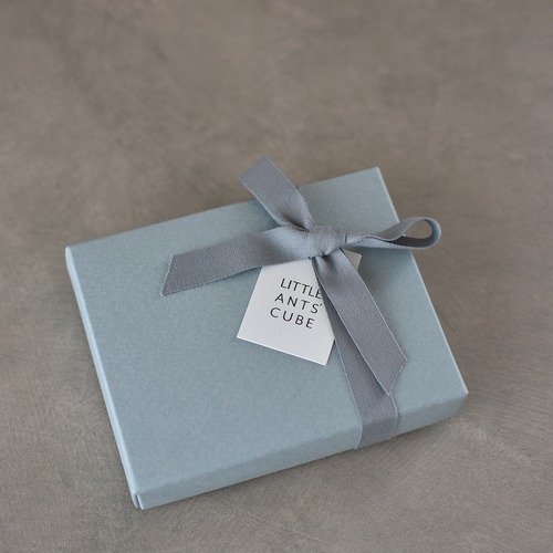 アクセサリー用箱　大サイズ　【ブルークラウド】10枚入 組み立て式 接着不要