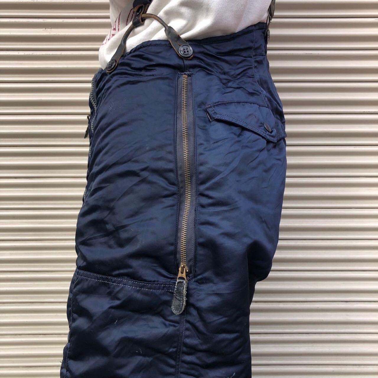 希少 50s 米軍実物 空軍 USAF A-11C フライトパンツ ミリタリー 紺 