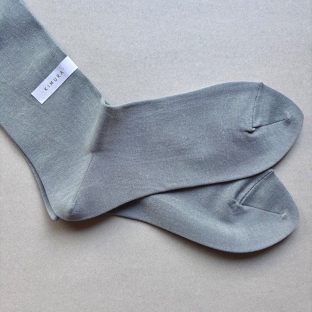 KIMURA｀｜COTTON SOCKS 22-24cm Cloud
