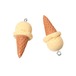 シミュレーション樹脂アクリルアイスクリームネックレス
