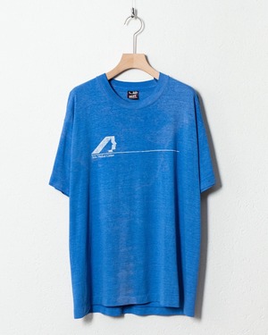 good fade printed T-shirt  / Made In USA / single stitch