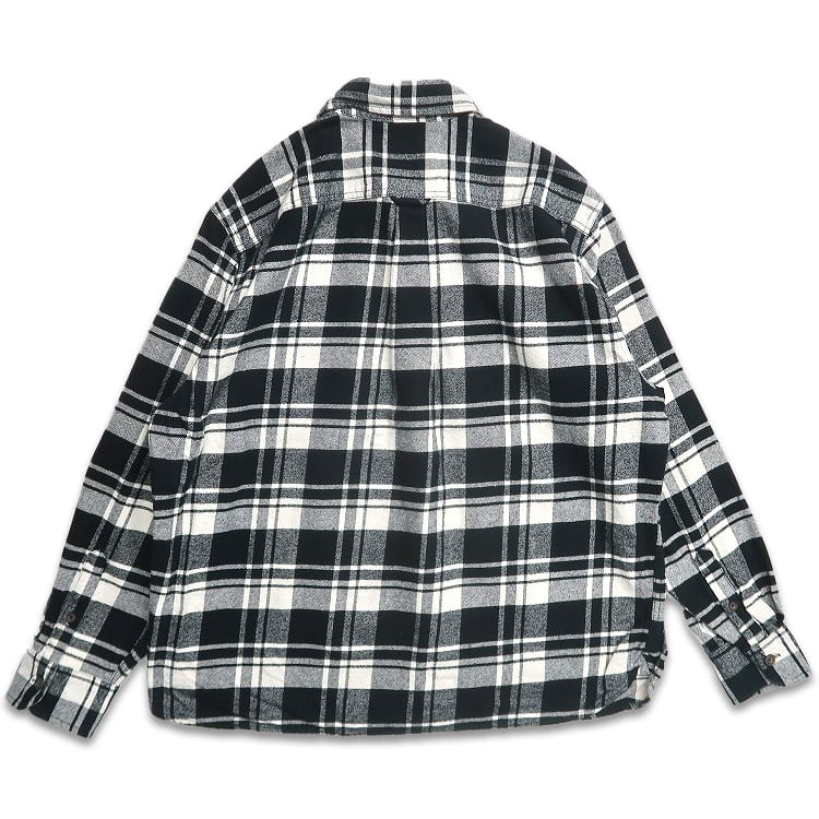 古着 JACHS ネルシャツ フランネル 長袖シャツ チェック 表記：XXL