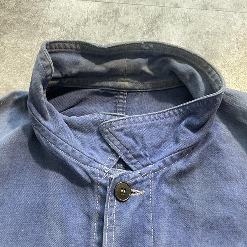 50-60s SAVO 刺繍タグ モールスキン フレンチワークジャケット 詳細写真9