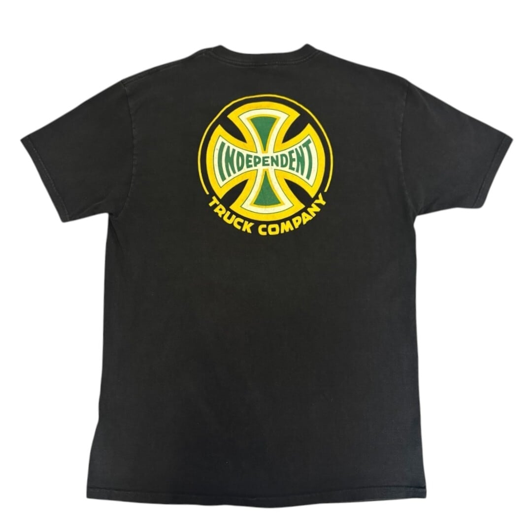INDEPENDENT インディペンデント アイアンクロス プリント Tシャツ INDEPENDENT】インディペンデント アイアンクロスロゴ Vintage Tシャツ