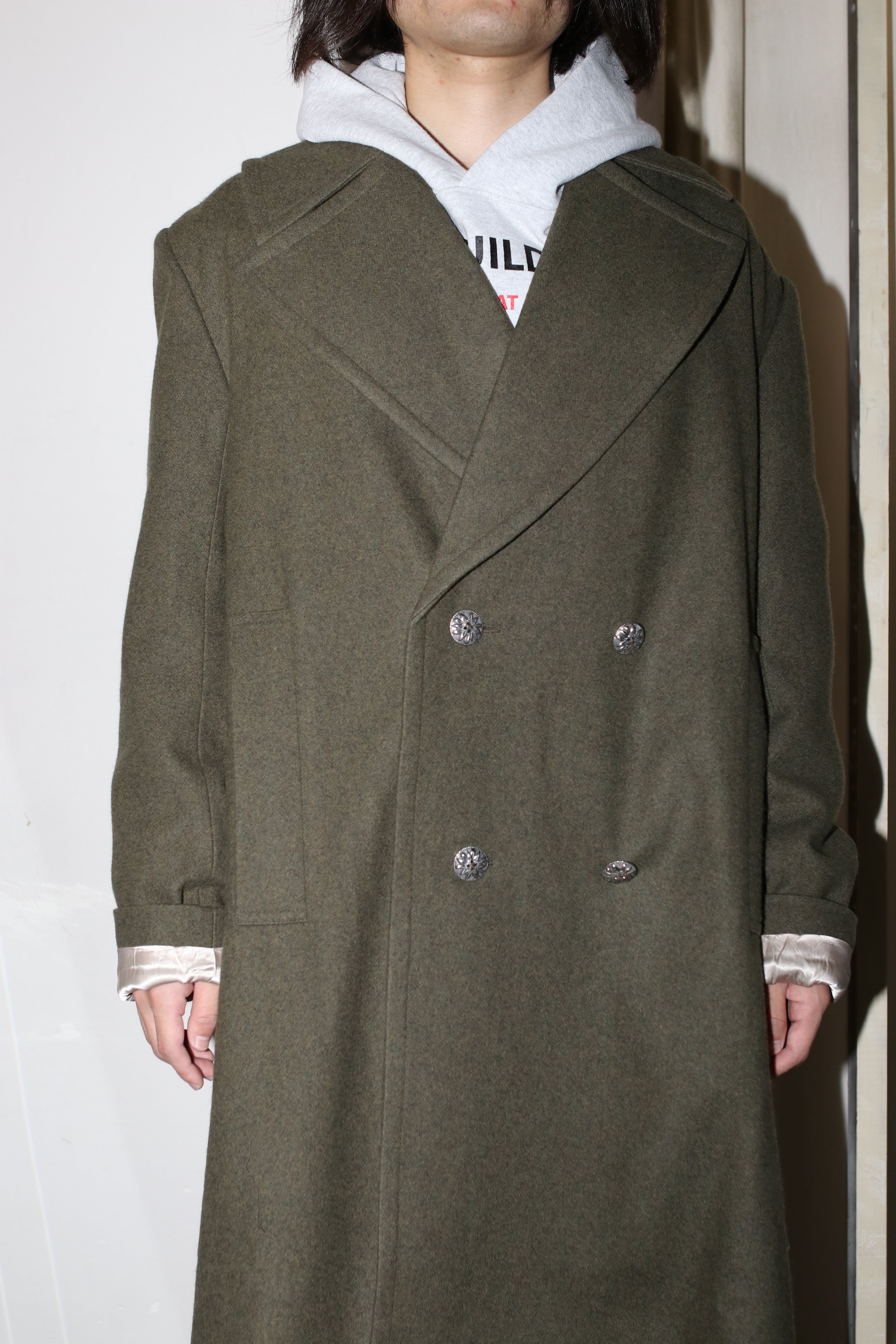24AW】LES SIX arrested coat(OLIVE) fjorton-7-arr-ct | IAAAM 24AW】LES SIX arrested coat(OLIVE) fjorton-7-arr-ct | IAAAM
