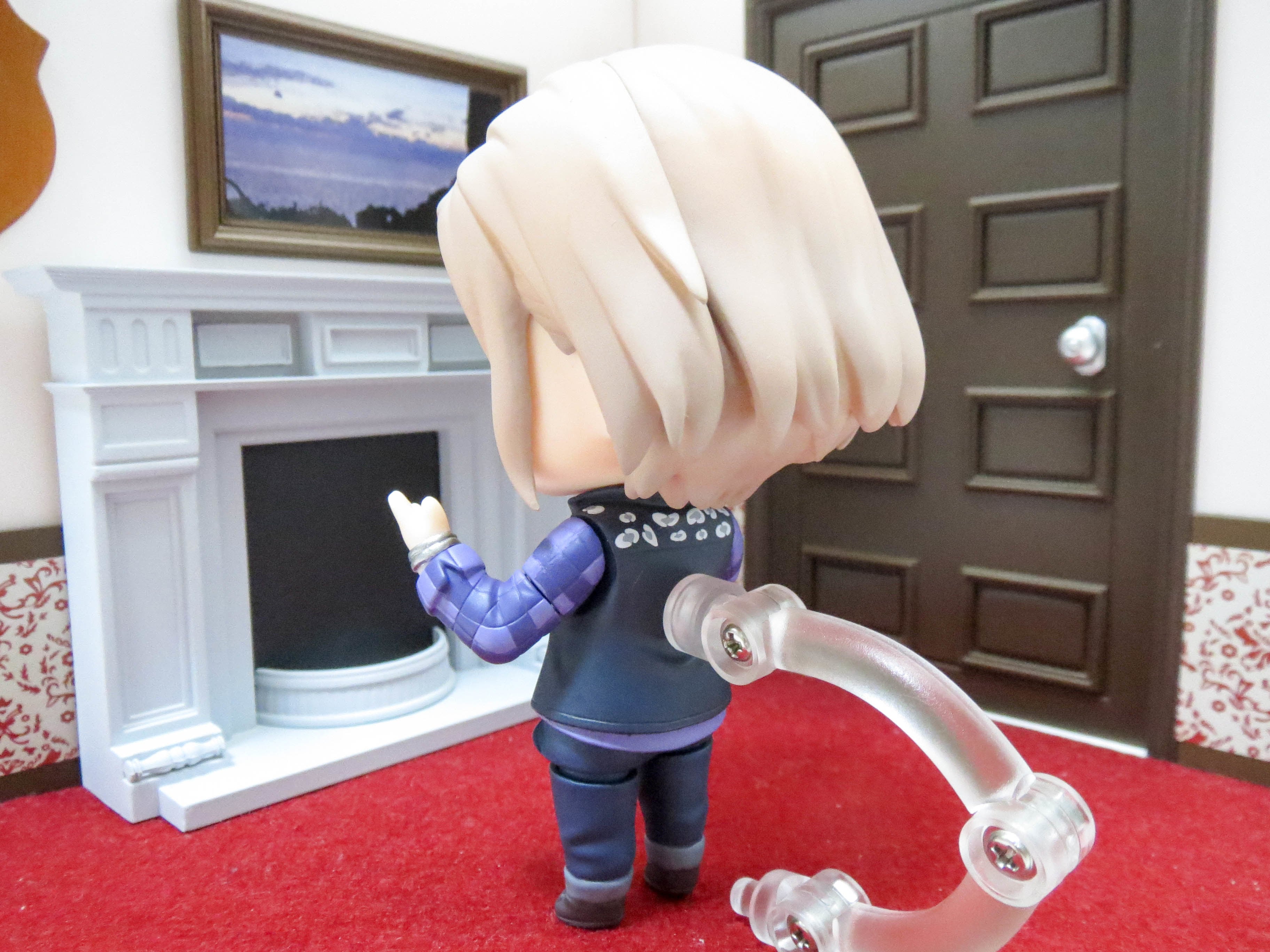 SALE】【846】 摂津万里 髪パーツ セミロングと前髪上げ ねんどろいど