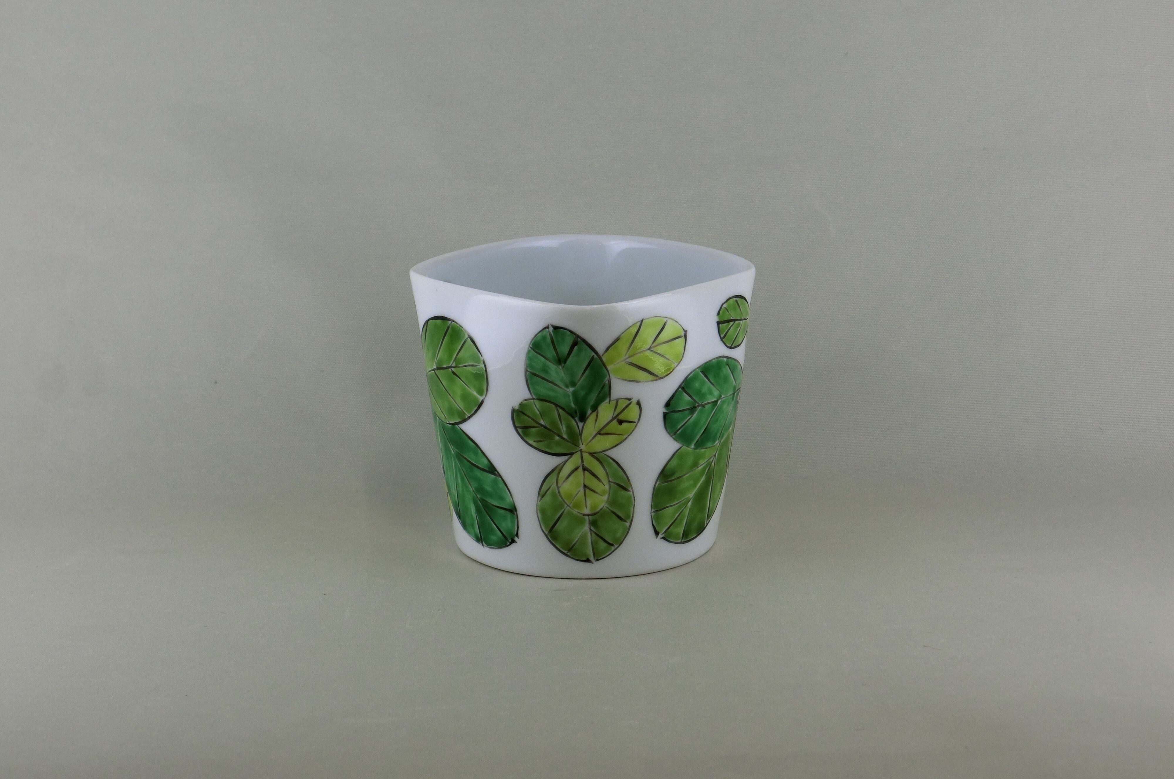 ミント　マグカップ（角）