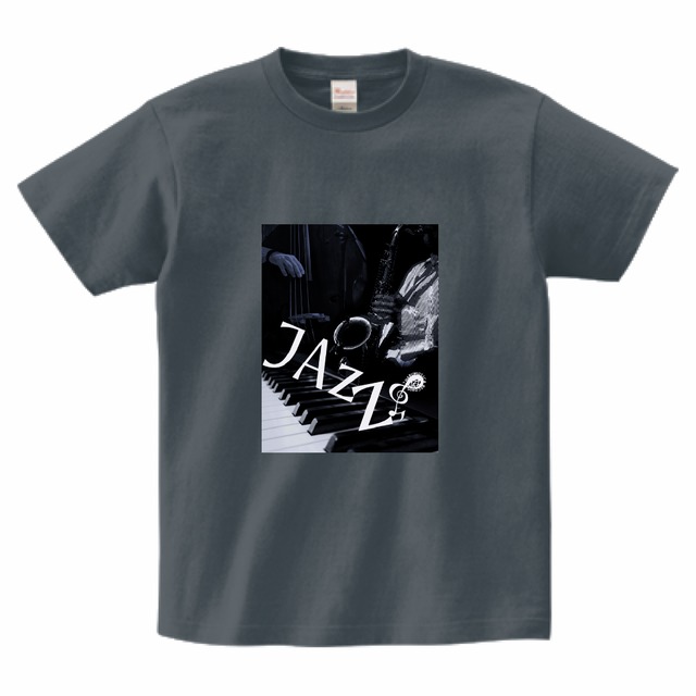 ジャズTシャツ・ブラック(ドライ仕様、送料込) | Harumusica Records