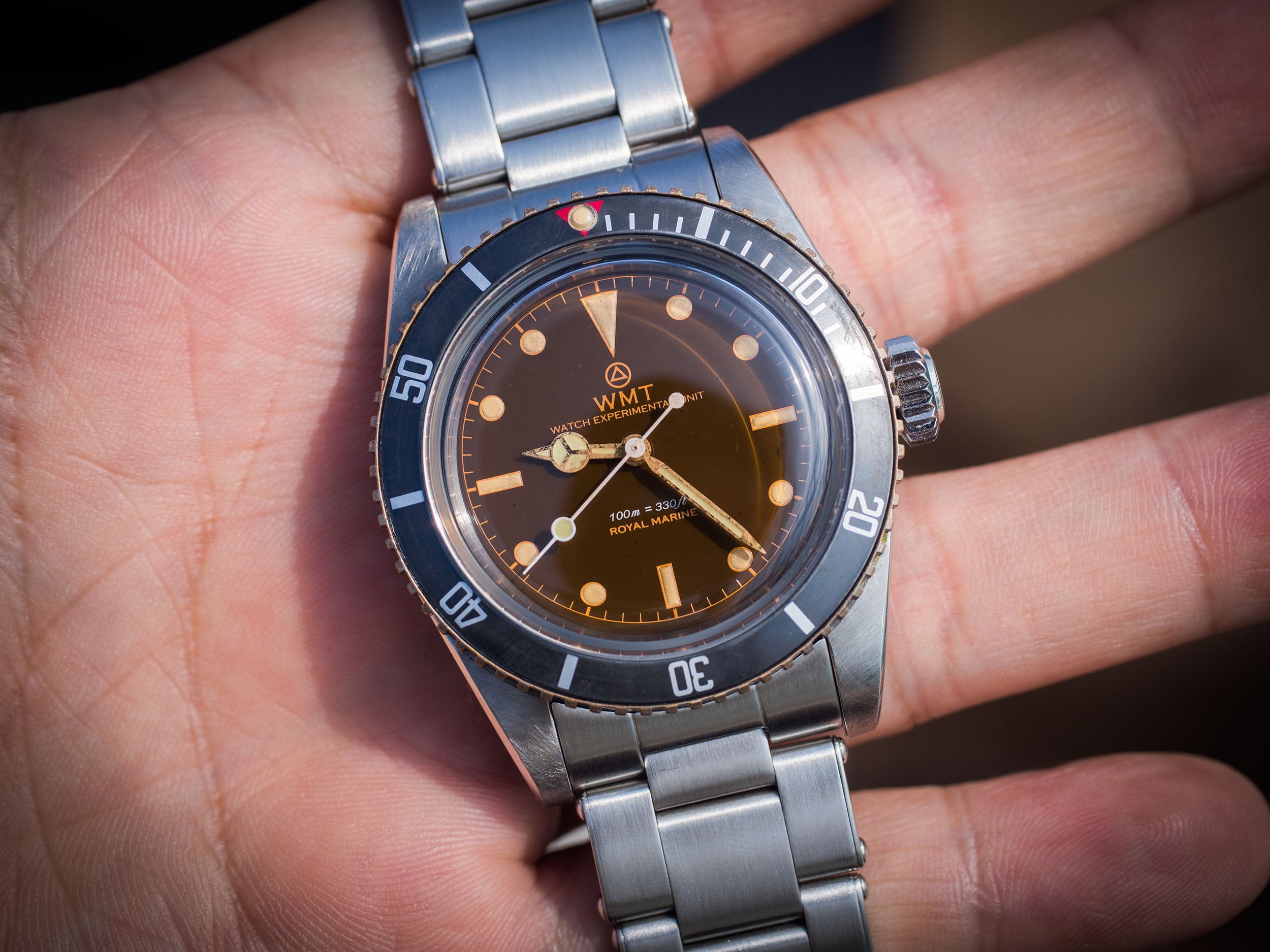 WMT Sea Diver – All Aged With Brass Bezel / Tropical Dial Edition