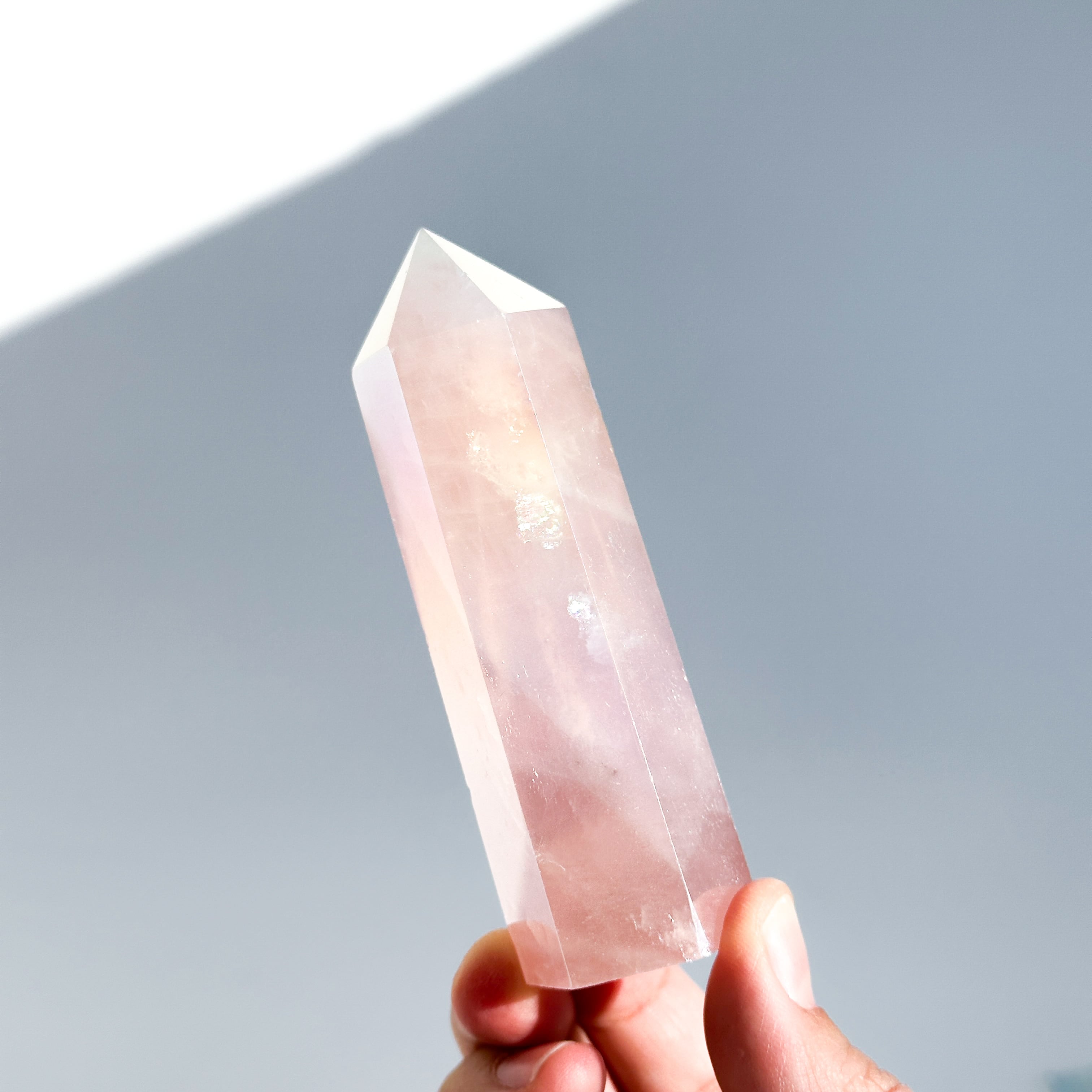 エンジェルオーラローズクォーツ タワー22✧ Angel Aura Rose Quartz