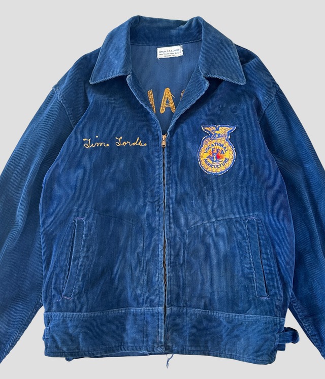 -F.F.A- Vintage 50s OFFICIAL F.F.A JACKET