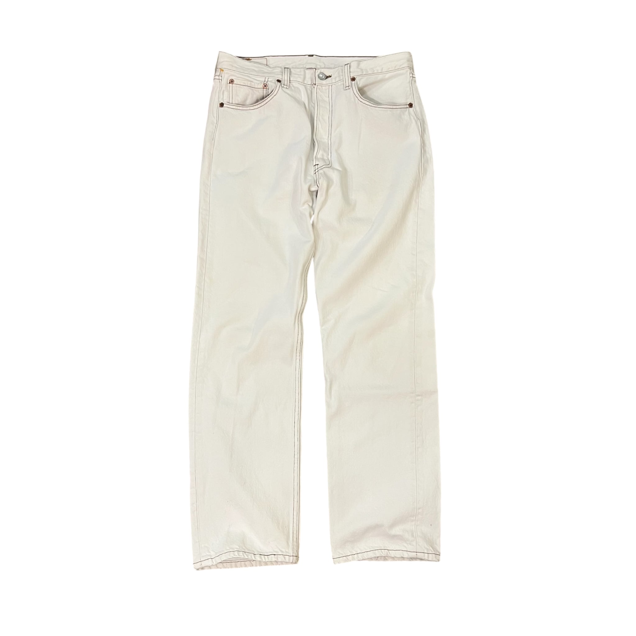 ぴ*ん様 Levi's 501 USA製　ホワイトオーク工場　w34 Levi's 501ZXX USA製 W34 ホワイトオーク コーン デニム - メルカリ