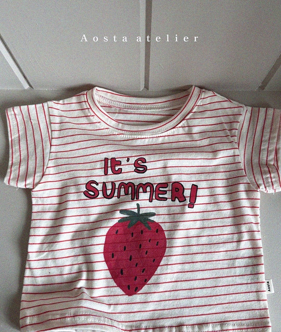 sold out»«Aosta» いちごカットソー 2colors | 子供服 capucapu