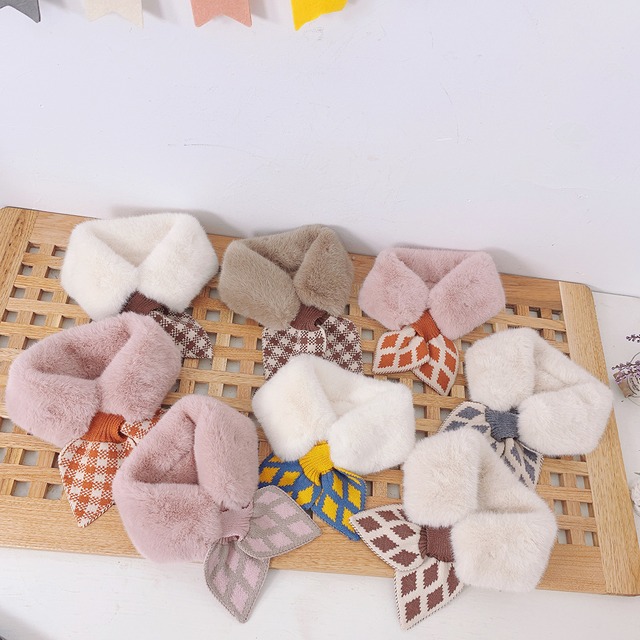 【新入荷】☆大人気☆子供用☆マフラー☆ストール☆ふわふわ