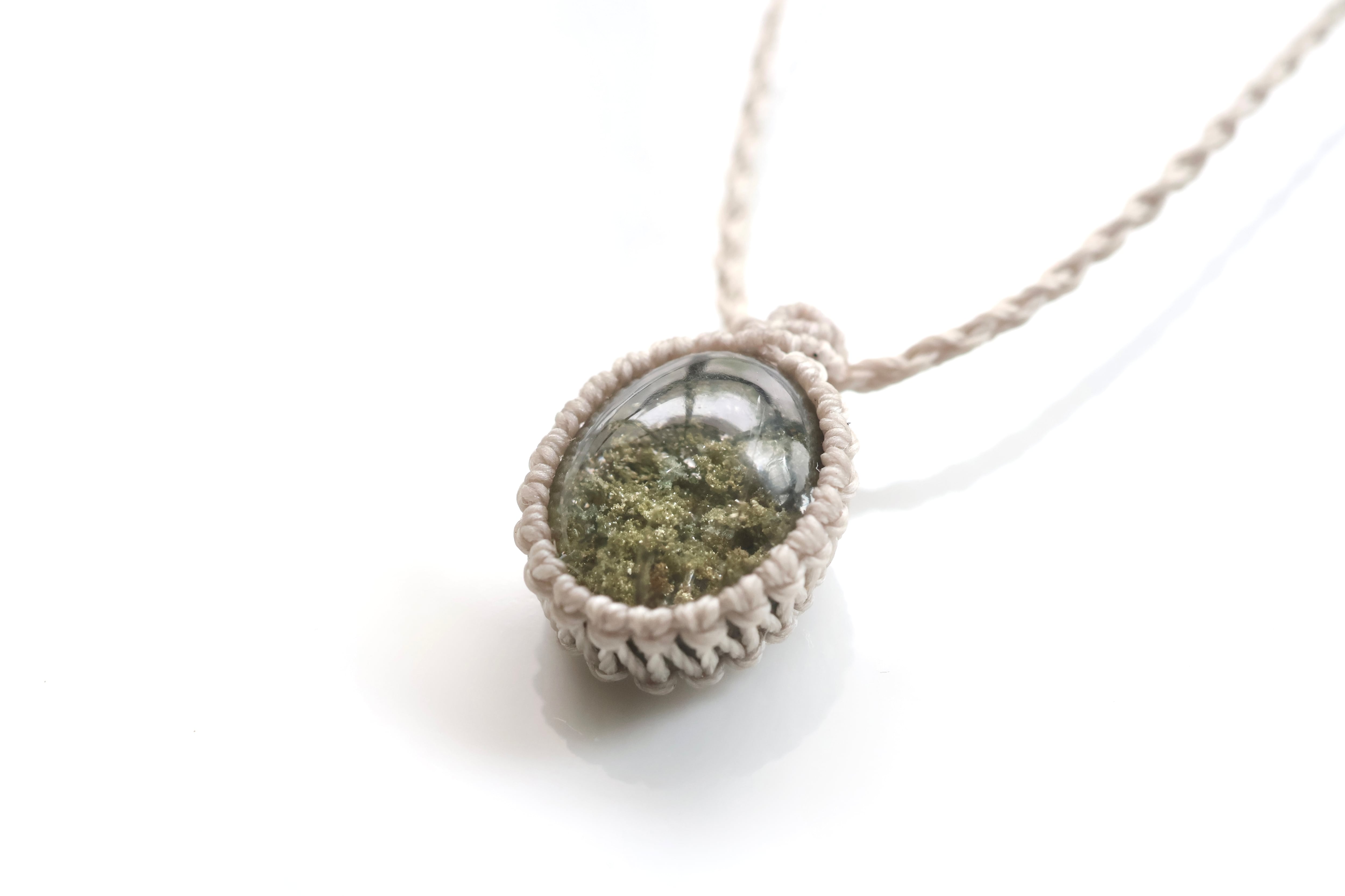 ヒマラヤ水晶ネックレス ガネーシュヒマール産