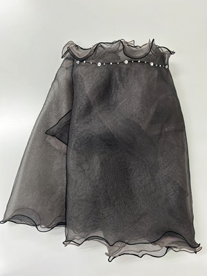 399-433 シースルーオーガンジーショール