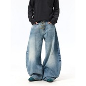 ストリート ファイヤーマン デニムパンツ P387