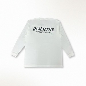 REAL ROUTE オリジナルロングスリーブ ”paint”
