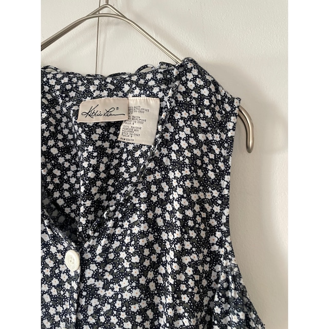 RAYON flower pattern dress