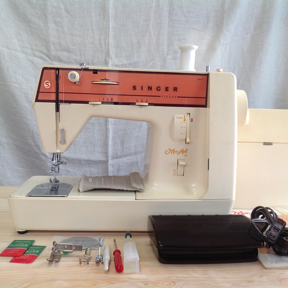シンガー ミシン モナミ Mon Ami P ZIGZAG 387 中古 | sinra works