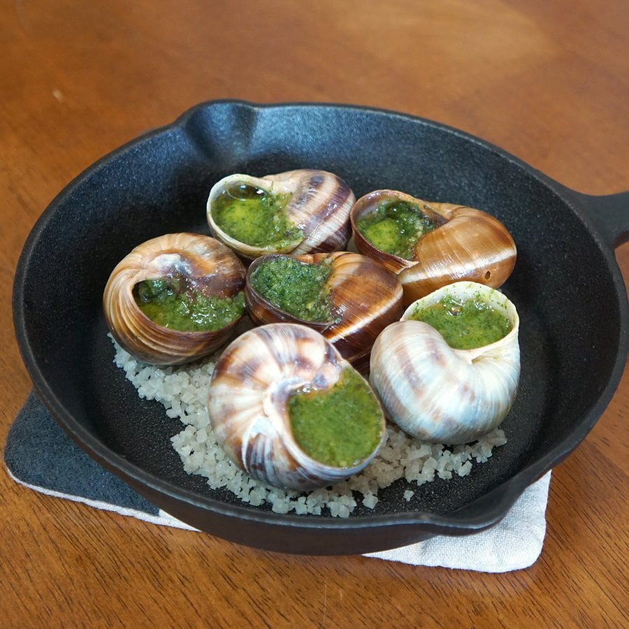 エスカルゴ 殻付き6個入 フランス産 ブルゴーニュ風 エスカルゴ 冷凍