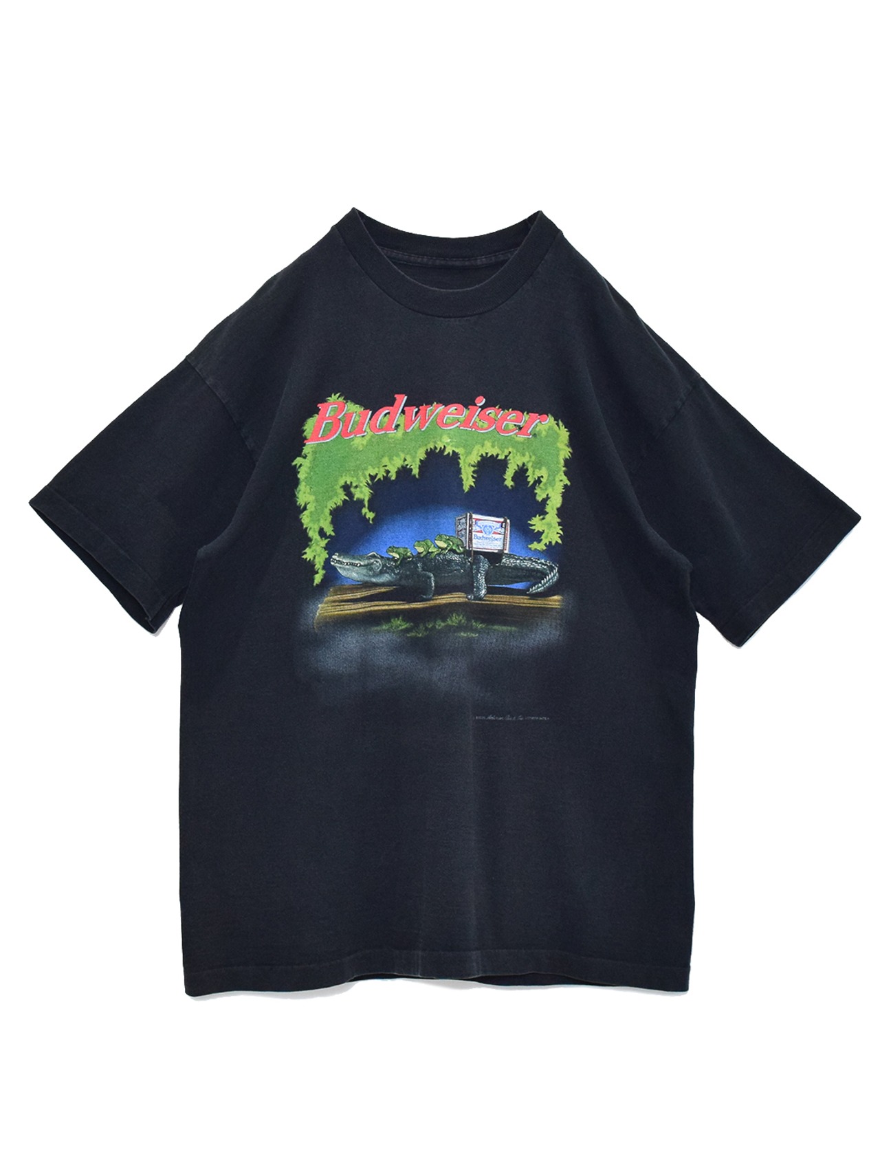 Budweiser T-Shirt "Crocodile&Frogs" 1996s / バドワイザー